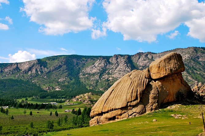 1 Day Coach Tour of Genghis Khan Statue Complex and Terelj National Park Including Lunch - Stop 1: Gorkhi Terelj National Park and the Aryabal Monastery hike