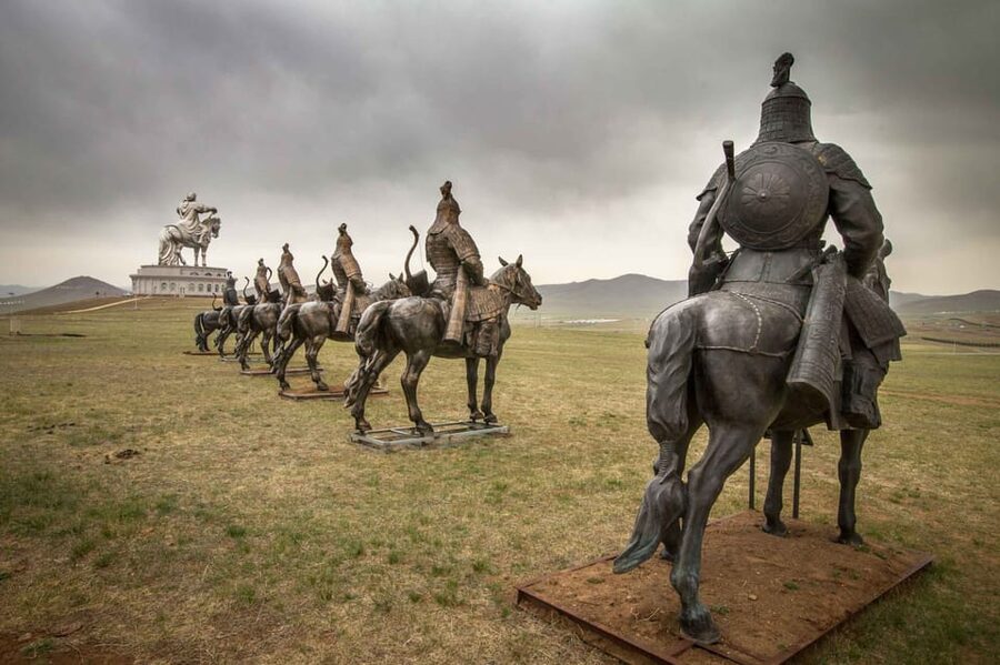 From Ulaanbaatar: Genghis Khan Statue NationalPark CamelRide - Terelj National Park, Turtle Rock, and Rock-Climb Energy