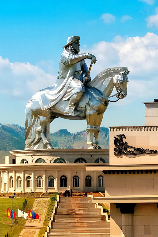 From Ulaanbaatar: Genghis Khan Statue NationalPark CamelRide - Lunch in a Ger: Traditional Food, Real Hospitality