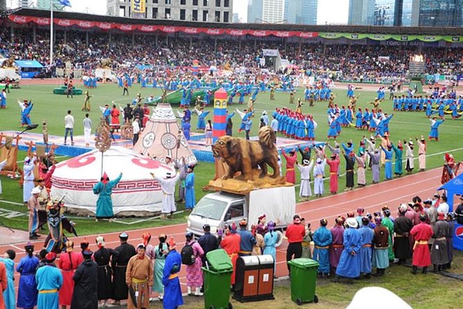 Naadam Festival 2025 a day trip - Parliament of Mongolia to Government House: The Horsemen and the White Banners